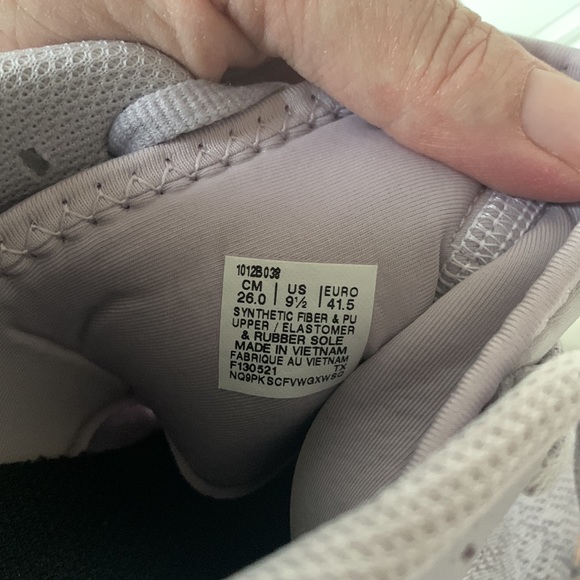 Aasics Versablast MX Running Sneakers Size 9.5 Dusk Violet/Thunder Blue - Picture 8 of 10